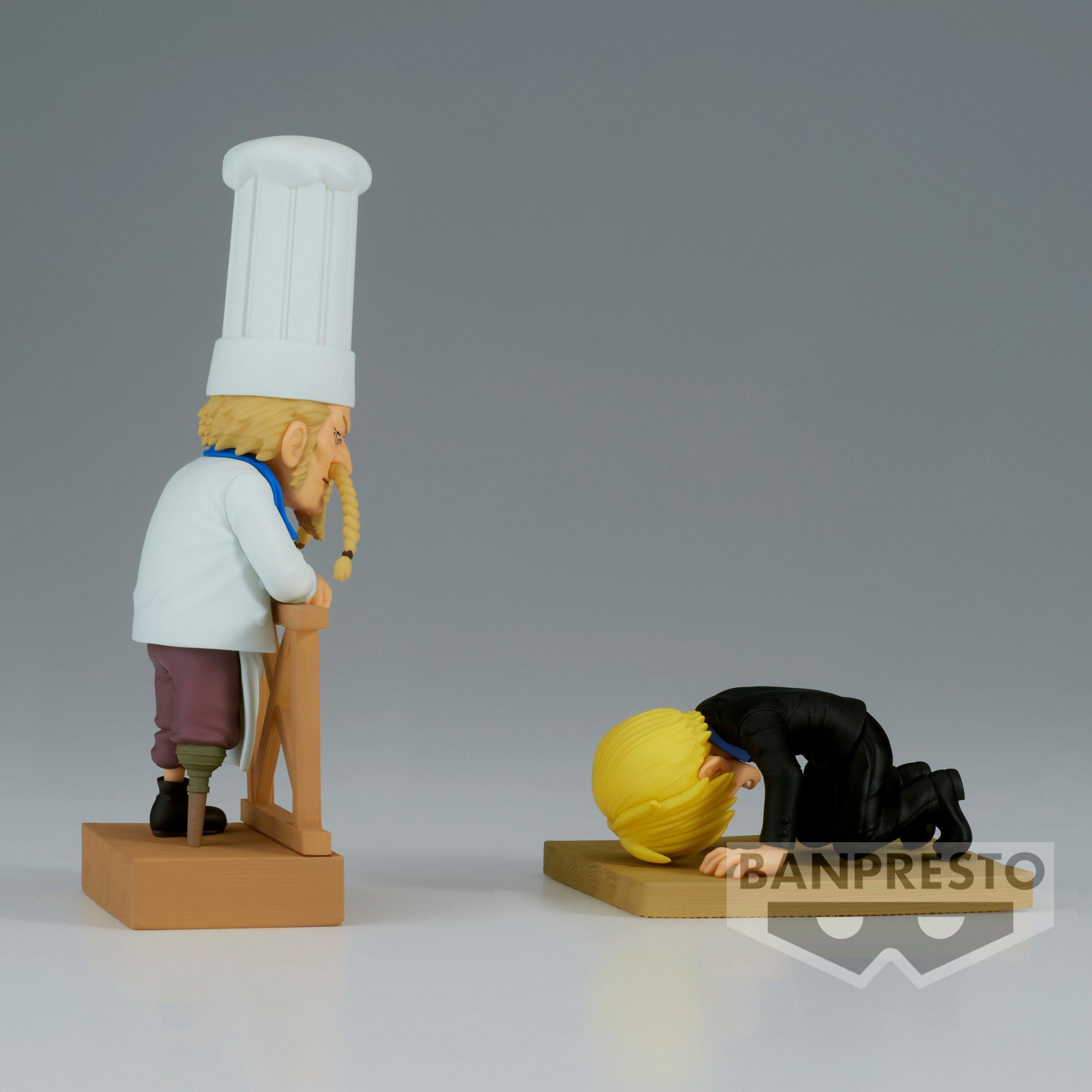 Banpresto  Statische Figur - WCF - One Piece - Sanji & Zeff (Ep.30) 