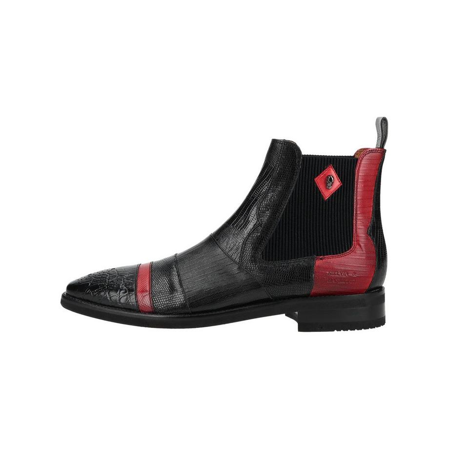 Melvin & Hamilton Stivaletto Chelsea con pannelli strutturati  