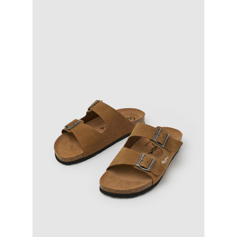 Pepe Jeans London Bio Suede Sandalen  