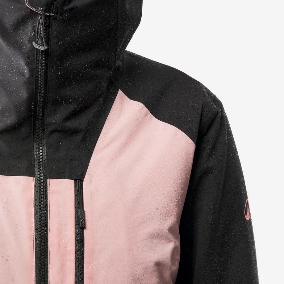 WEDZE  Wasserdichte Ski- und Snowboardjacke , 500 All Mountain rosa 
