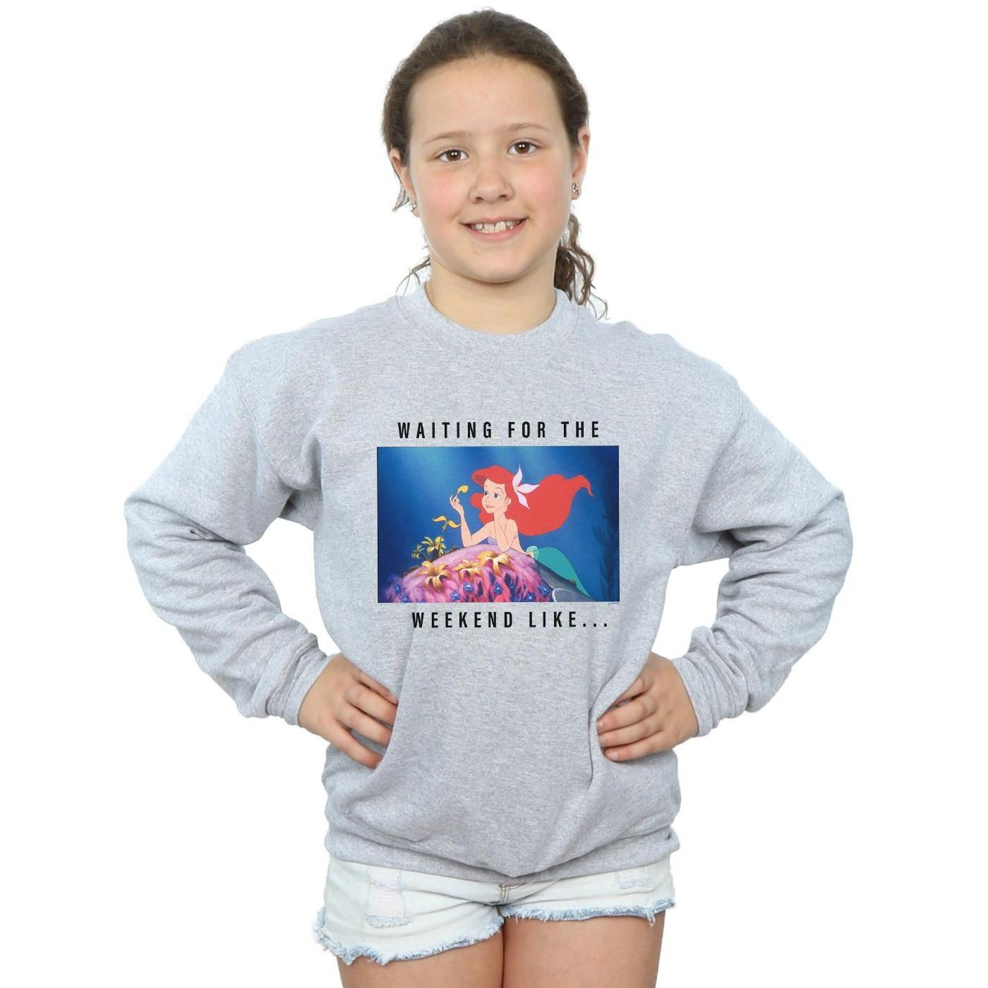 Disney PRINCESS  Sweat WAITING FOR THE WEEKEND 