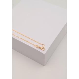 MUAU Schmuck  Collier Anker Rotgold 750, 1.2mm, 50cm 