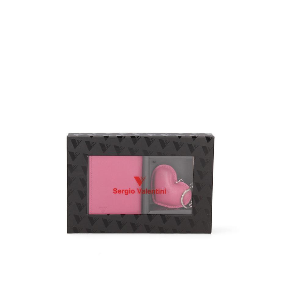 Sergio Valentini Set portafoglio e portachiavi  