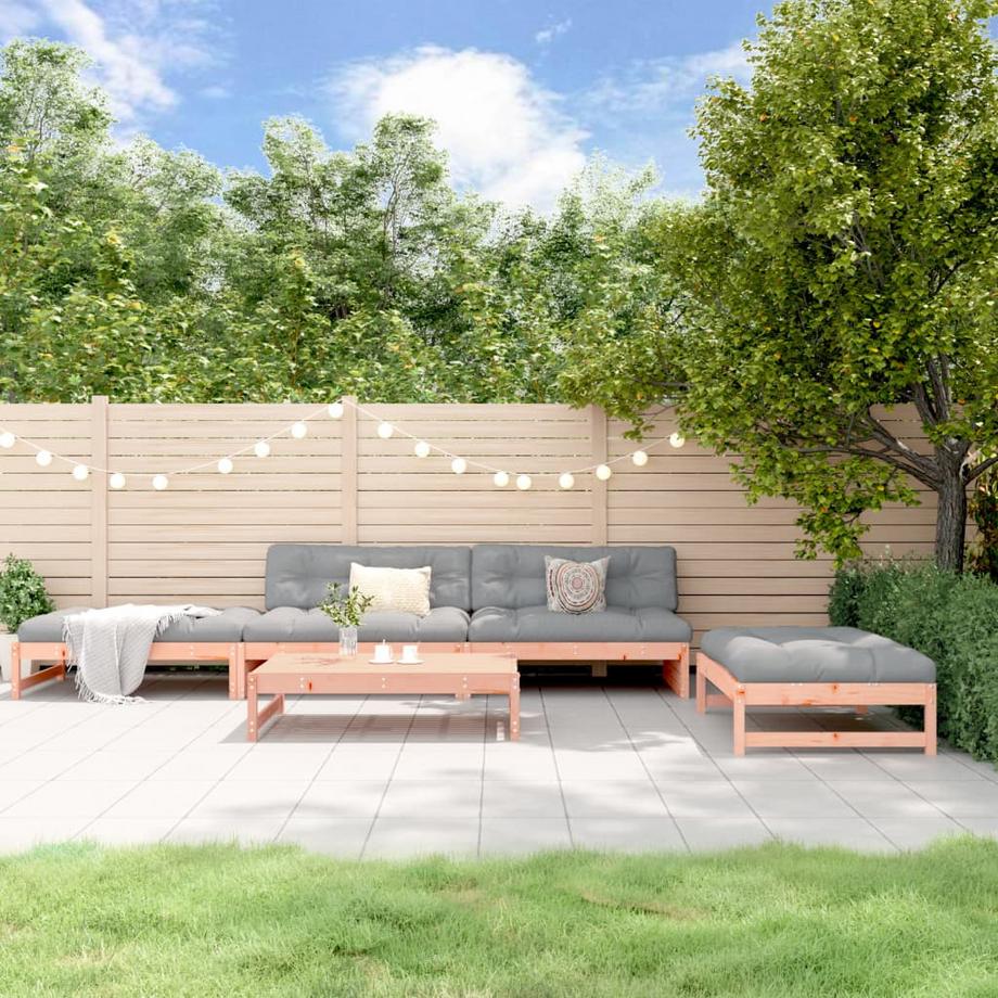 VidaXL set salotto da giardino Legno di douglas  