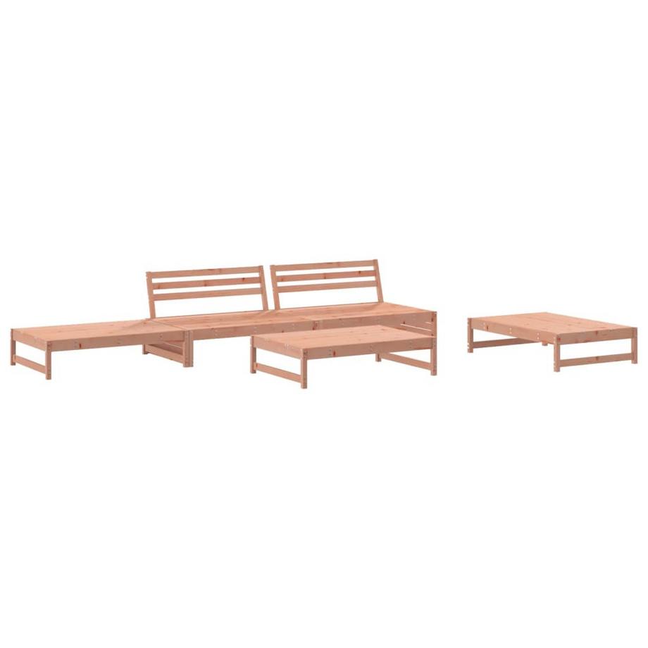 set salotto da giardino Legno di douglas