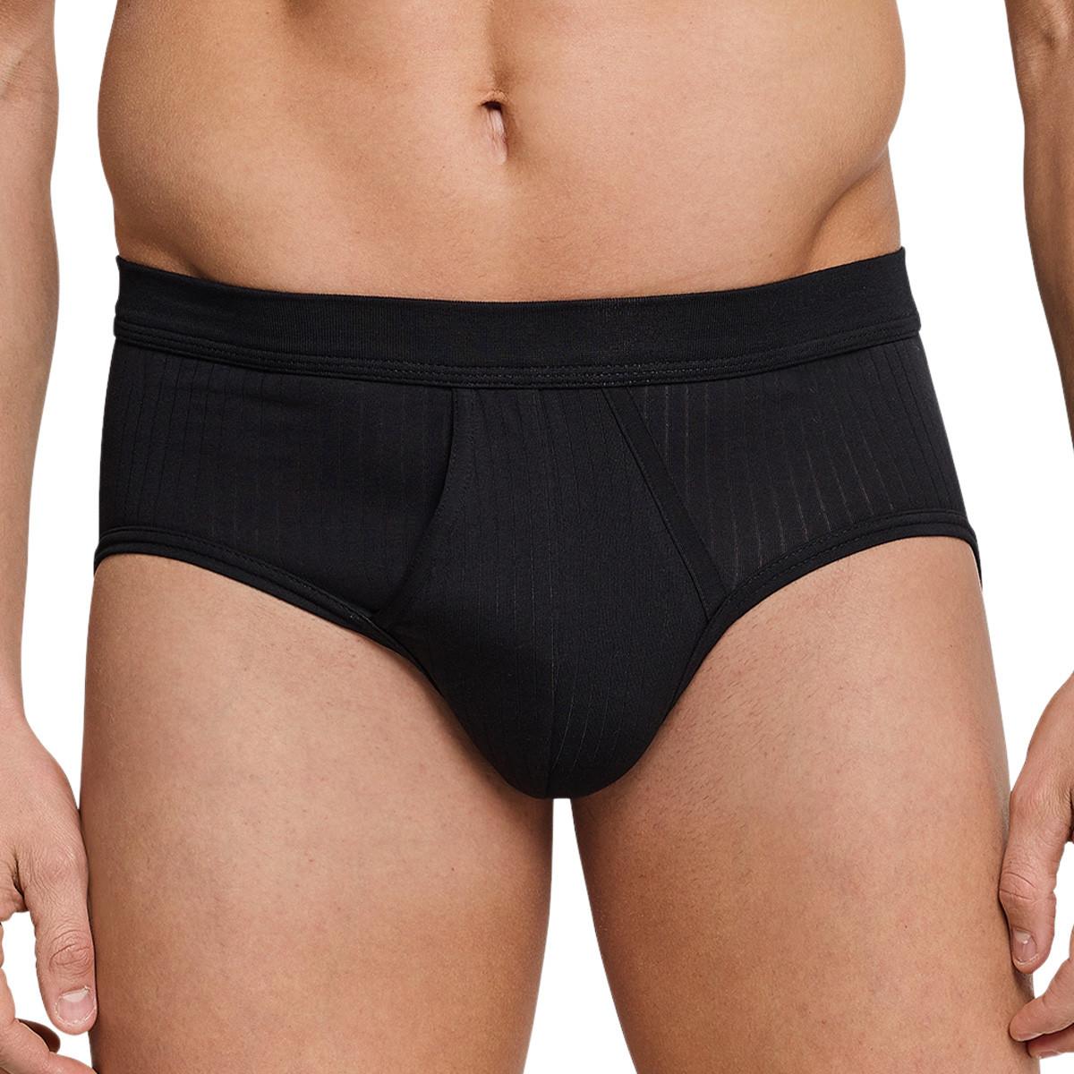 Schiesser Cotton Essentials Authentic Slip Sportivo Confezione da 4  