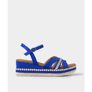 Joe Browns  Plateau-Espadrille-Sandalen mit überkreuztem Absatz 