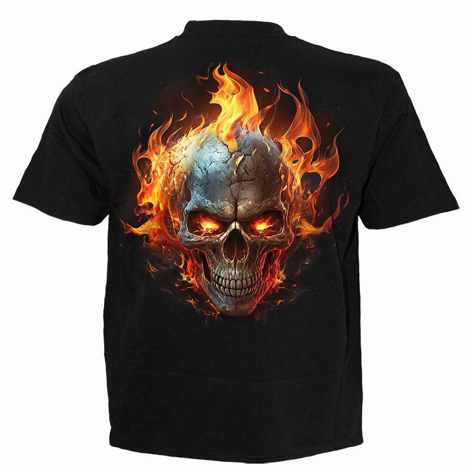 Spiral  T-ShirtMotiftyle Imprimé Au Dos Night Rider 