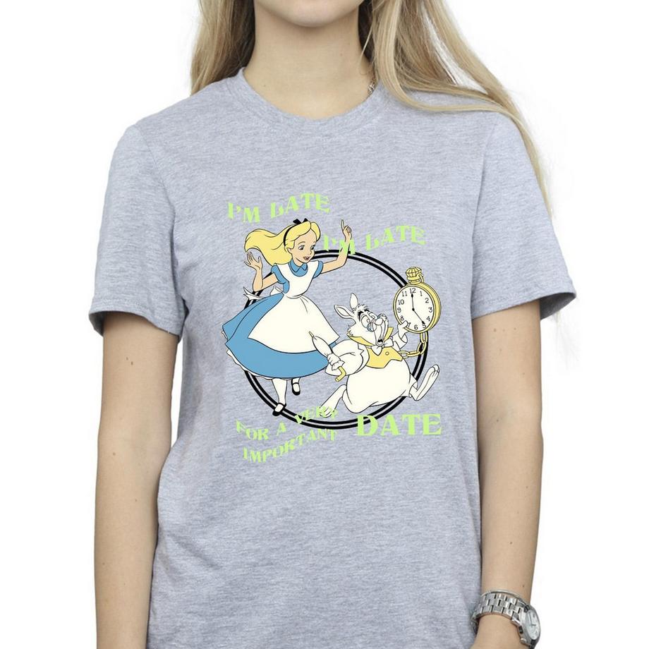 Disney Alice Au Pays Des Merveilles I'm Late T-Shirt  