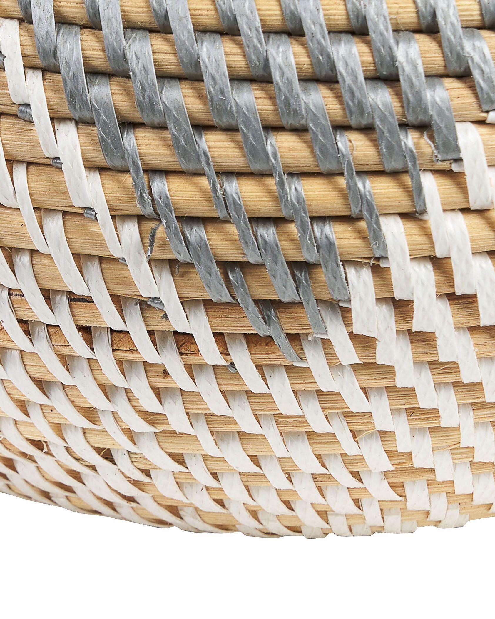 Beliani Vaso decorativo en Rattan Boho ASAHAN  