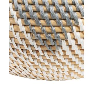 Beliani Vaso decorativo en Rattan Boho ASAHAN  