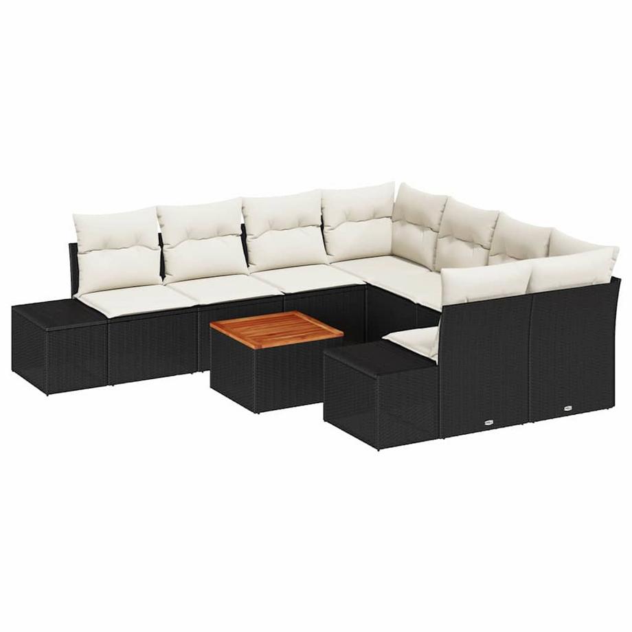 Set Divano da Giardino Polyrattan