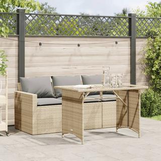 VidaXL Garten essgruppe poly-rattan  