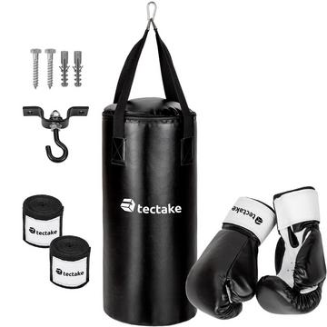 1 Sac de Frappe, 2 Gants de Boxe, 2 Bandages de Protection