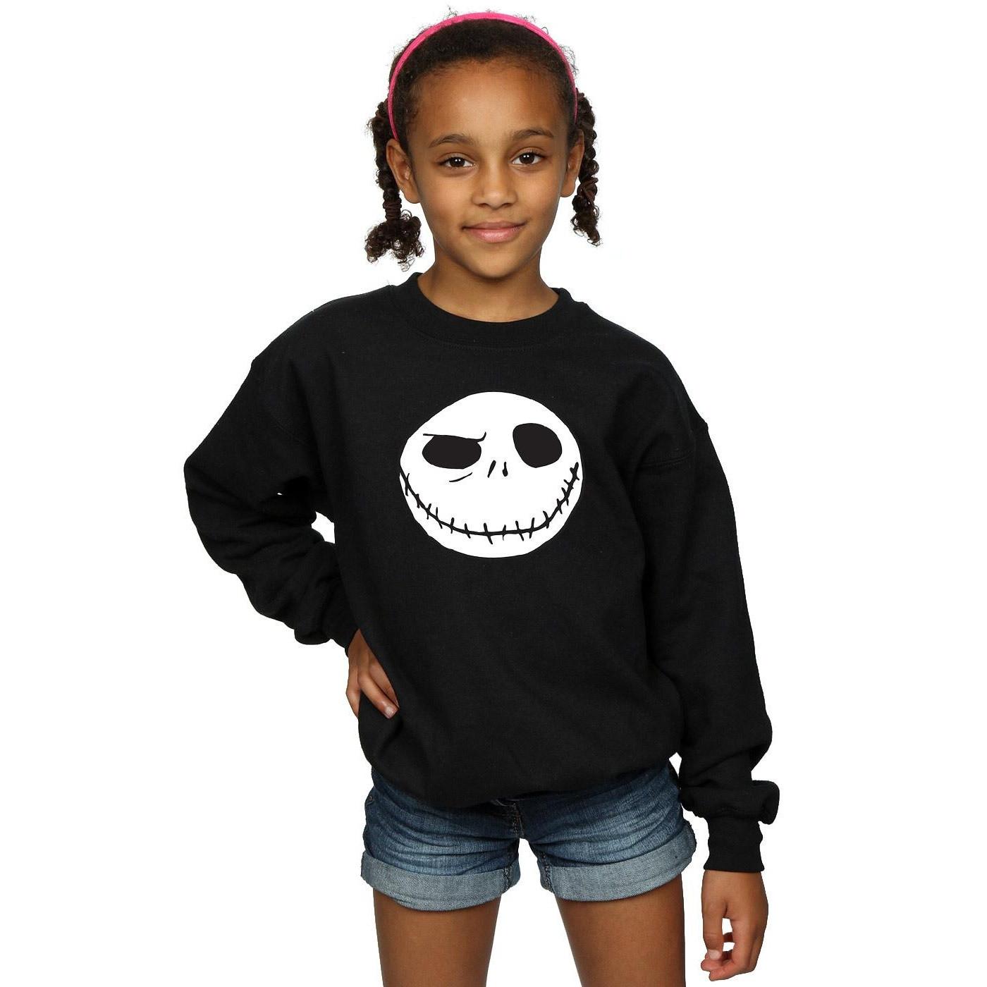 Disney  Nightmare Before Christmas Jack's Big Face Sweatshirt 