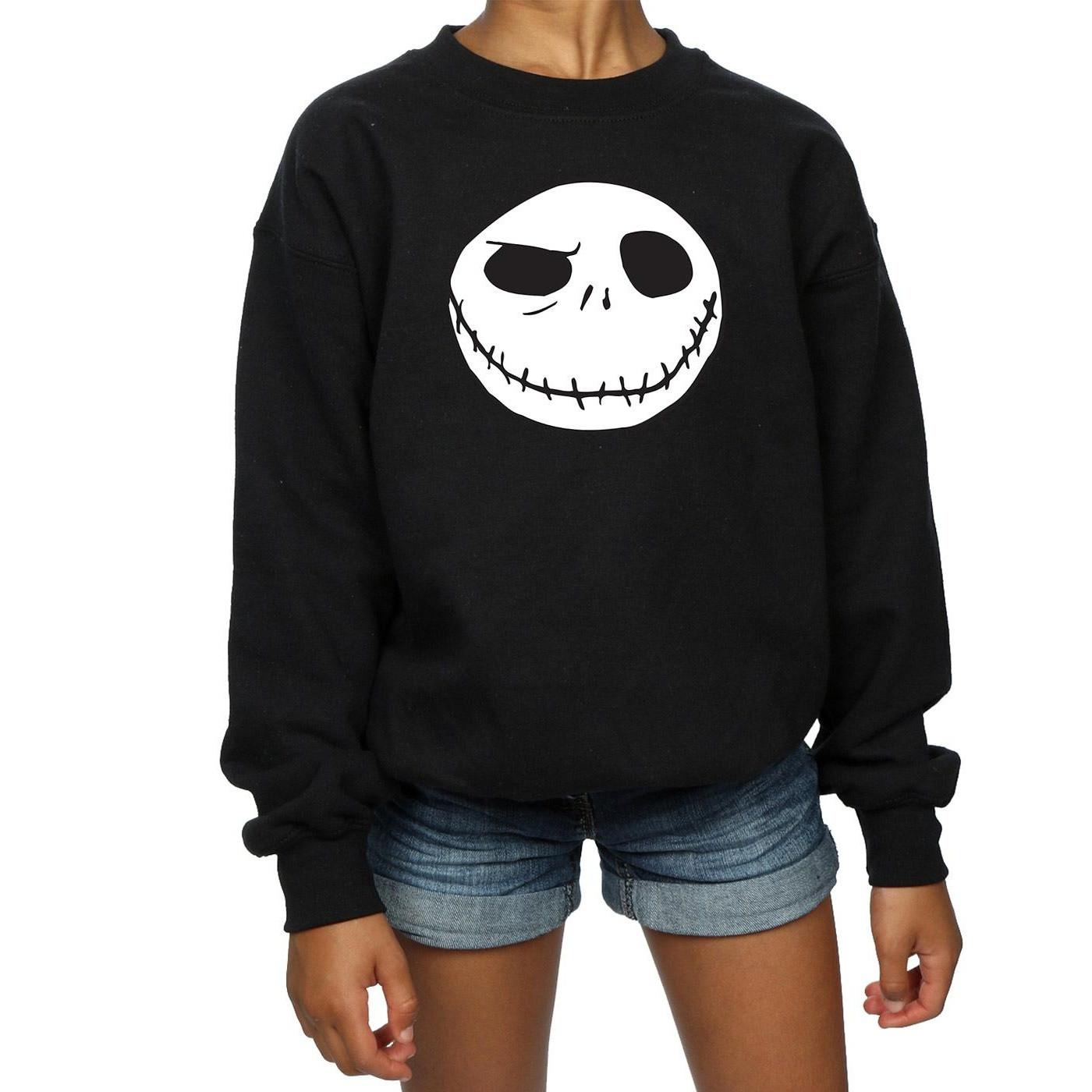 Disney  Nightmare Before Christmas Jack's Big Face Sweatshirt 