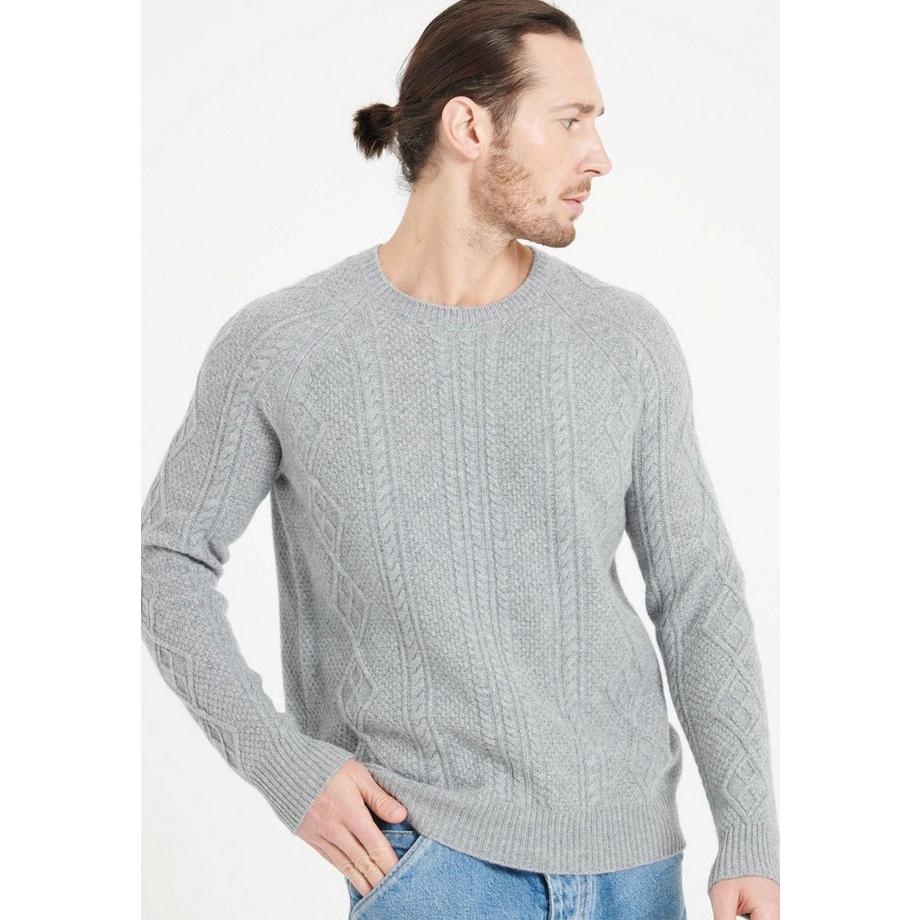 Studio Cashmere8 Zach 1 Col Rond 6 Fils Cachemire Pull  