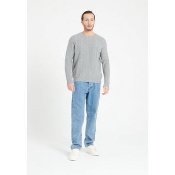 ZACH 1 Pull col rond 6 fils - 100% cachemire