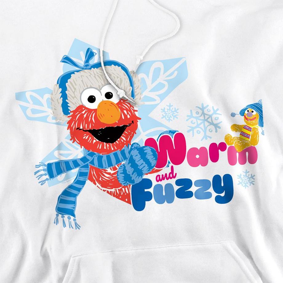 Sesame Street Sweat À Capuche Warm And Fuzzy  