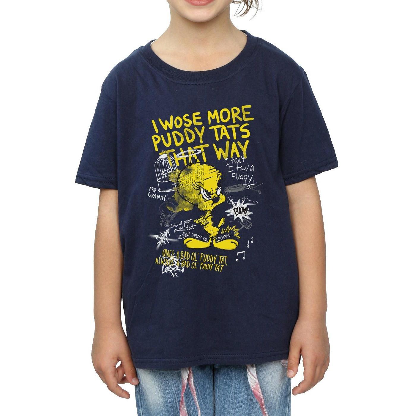 LOONEY TUNES  Tweety Pie More Puddy Tats TShirt 