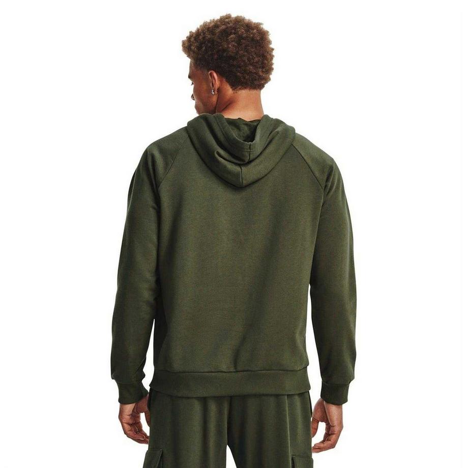 UNDER ARMOUR Felpa con Cappuccio in Pile con Tasca a Marsupio  