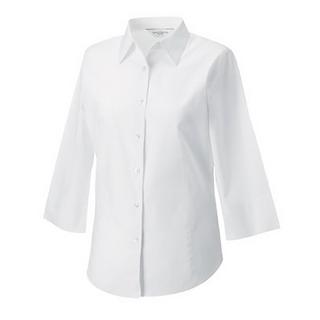 Russell  Collection Easy Care Bluse, 34Armlänge 