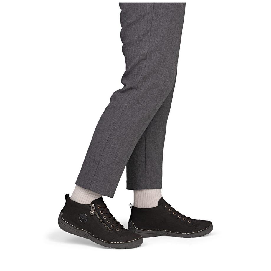 Rieker Sneaker avec Fermeture Éclair Latérale  