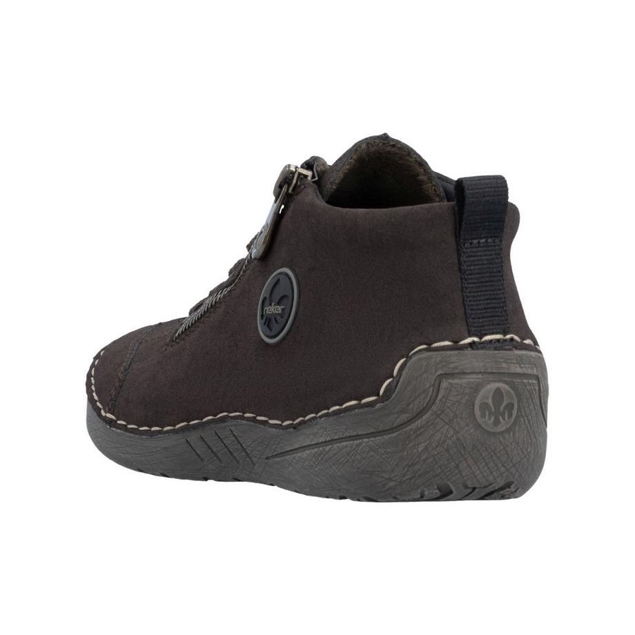 Rieker Sneaker avec Fermeture Éclair Latérale  