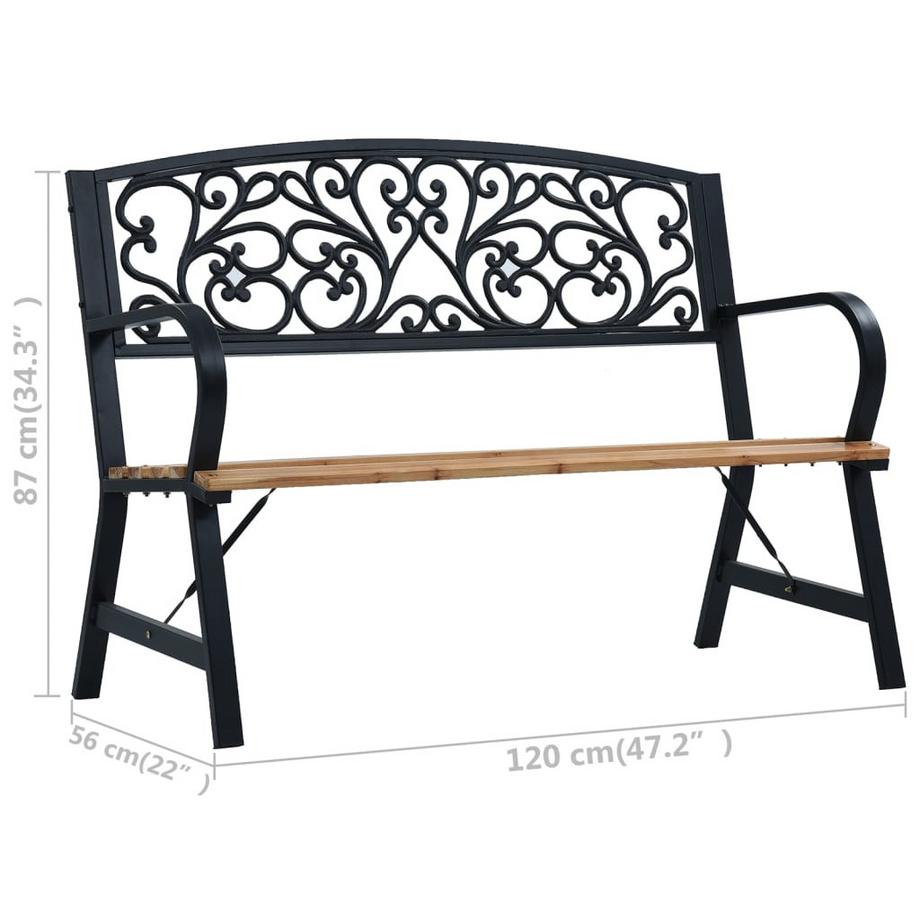 VidaXL Banc de Jardin  