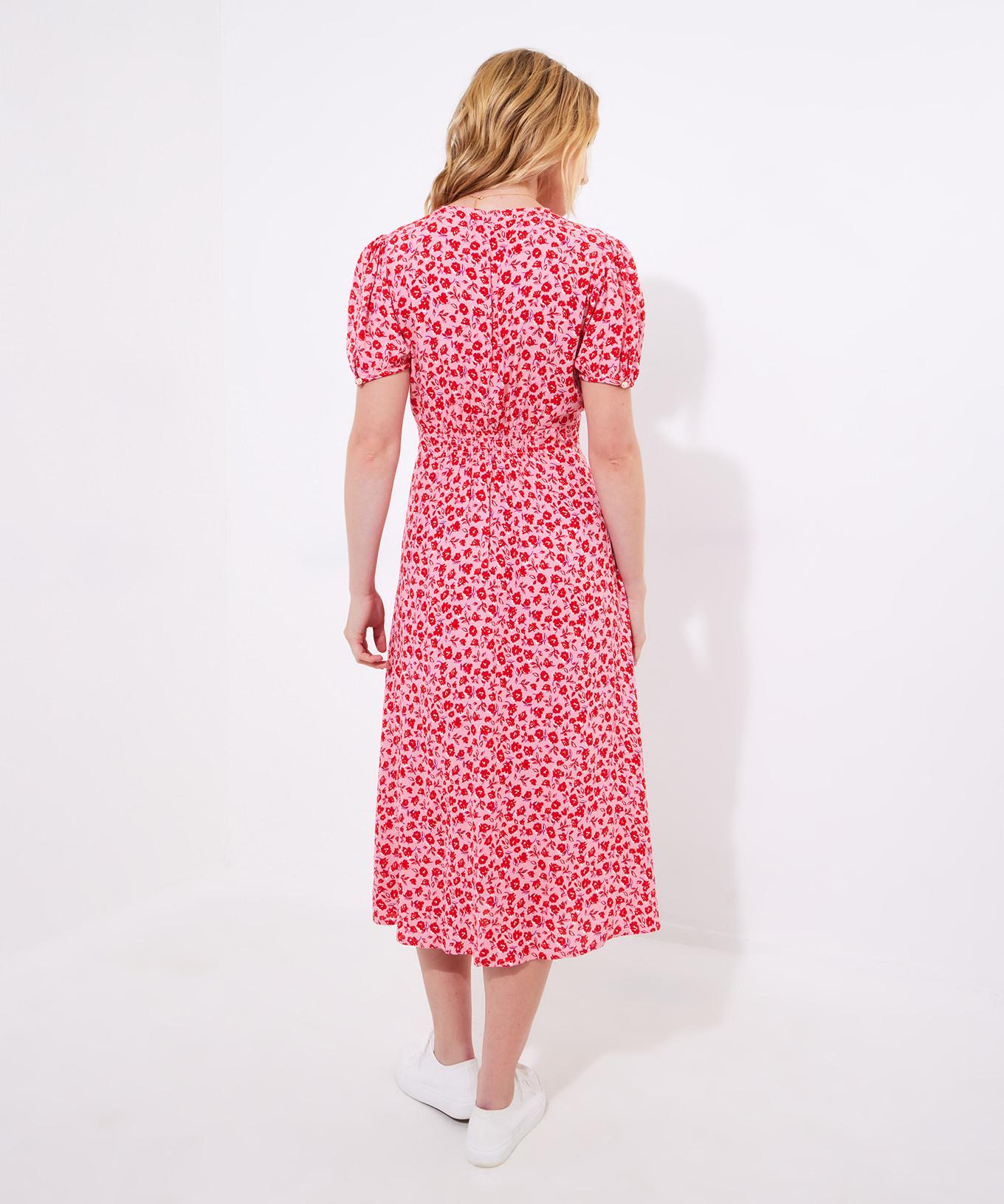 Joe Browns  Robe Midi Imprimé Motif Roses 