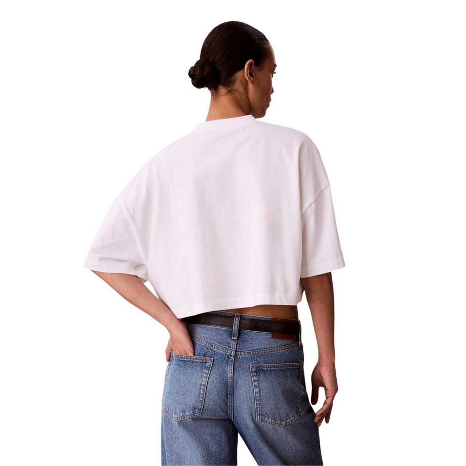 Calvin Klein Boxy Übergröße Kurzes Top  