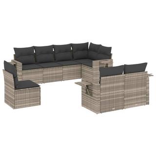 VidaXL Garten sofagarnitur poly-rattan  