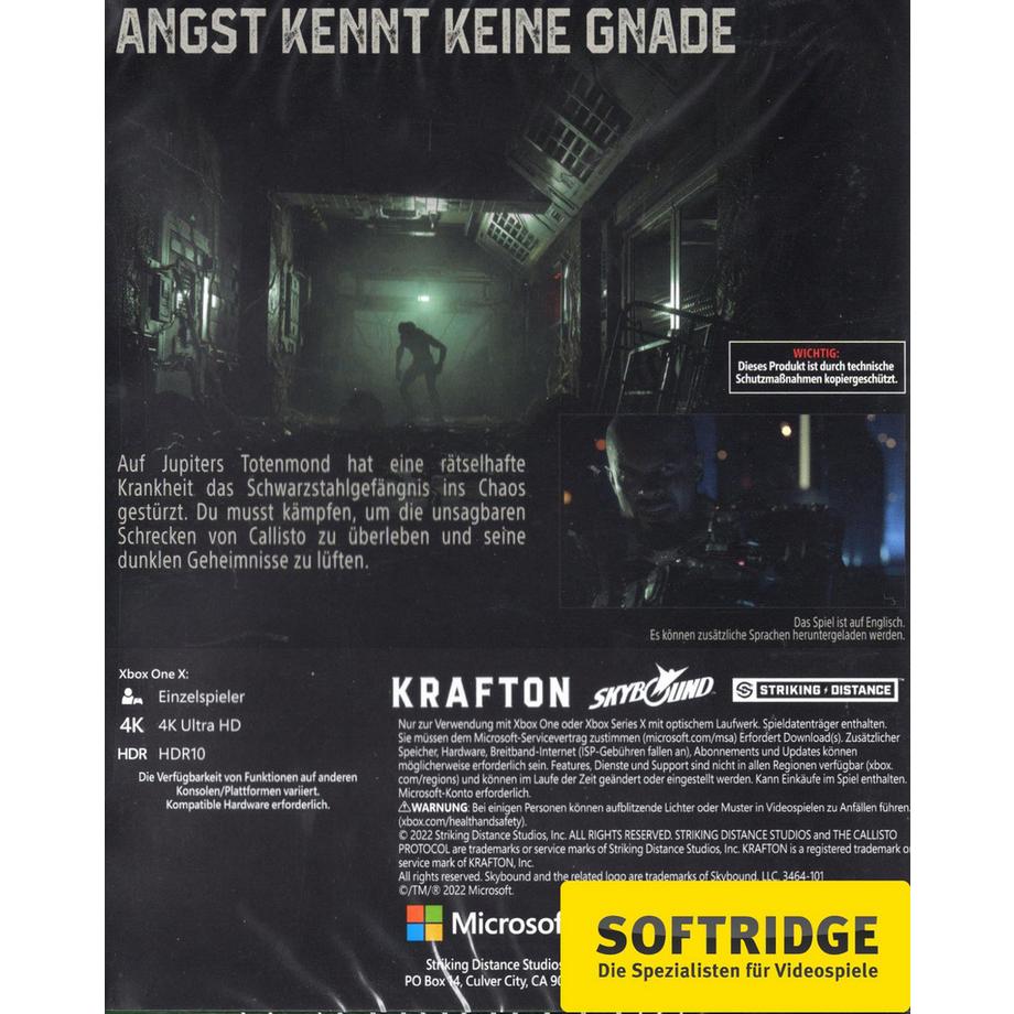 GAME  The Callisto Protocol 