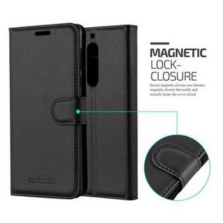 Cadorabo  Housse compatible avec Nokia 5 2017 - Coque de protection avec fermeture magnétique, fonction de support et compartiment pour carte 