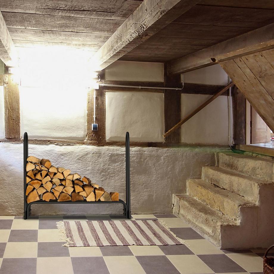 B2X  Étagère en bois et métal 110 cm 