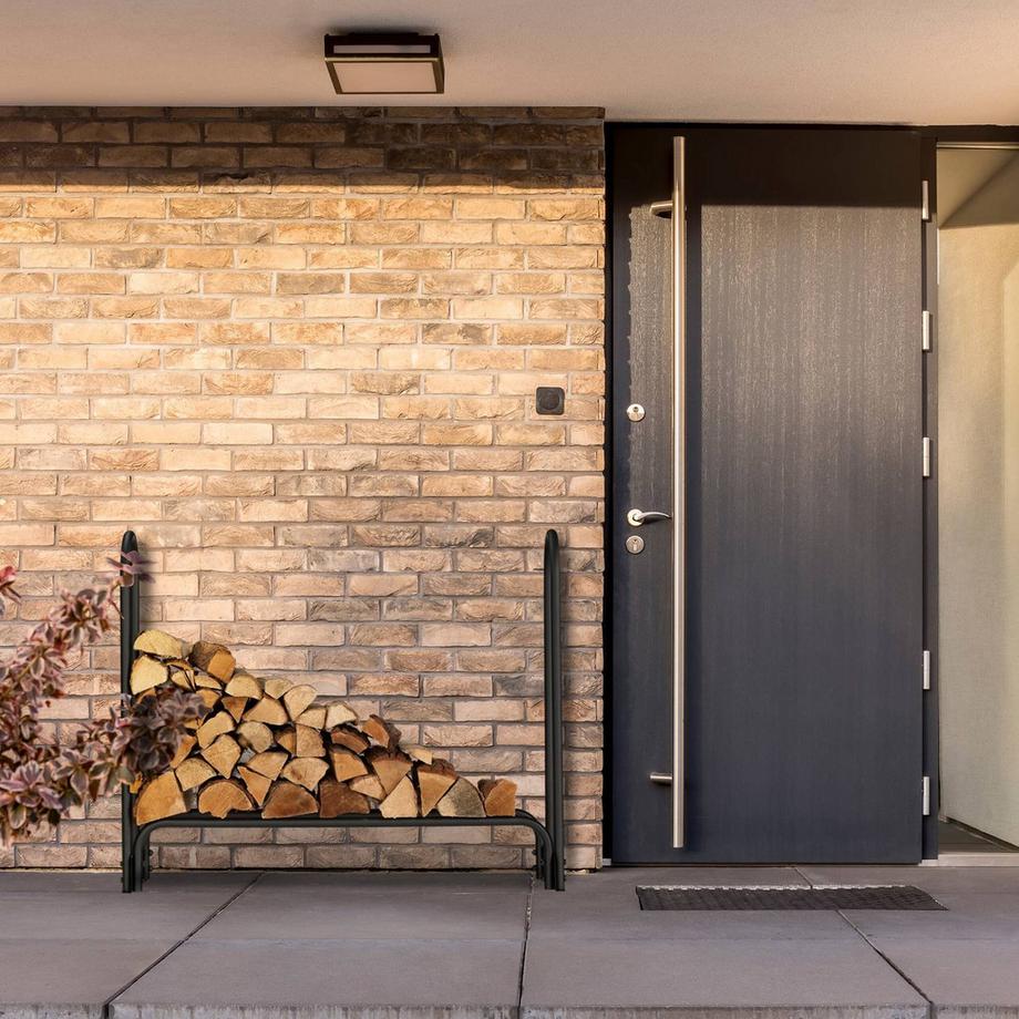 B2X  Étagère en bois et métal 110 cm 