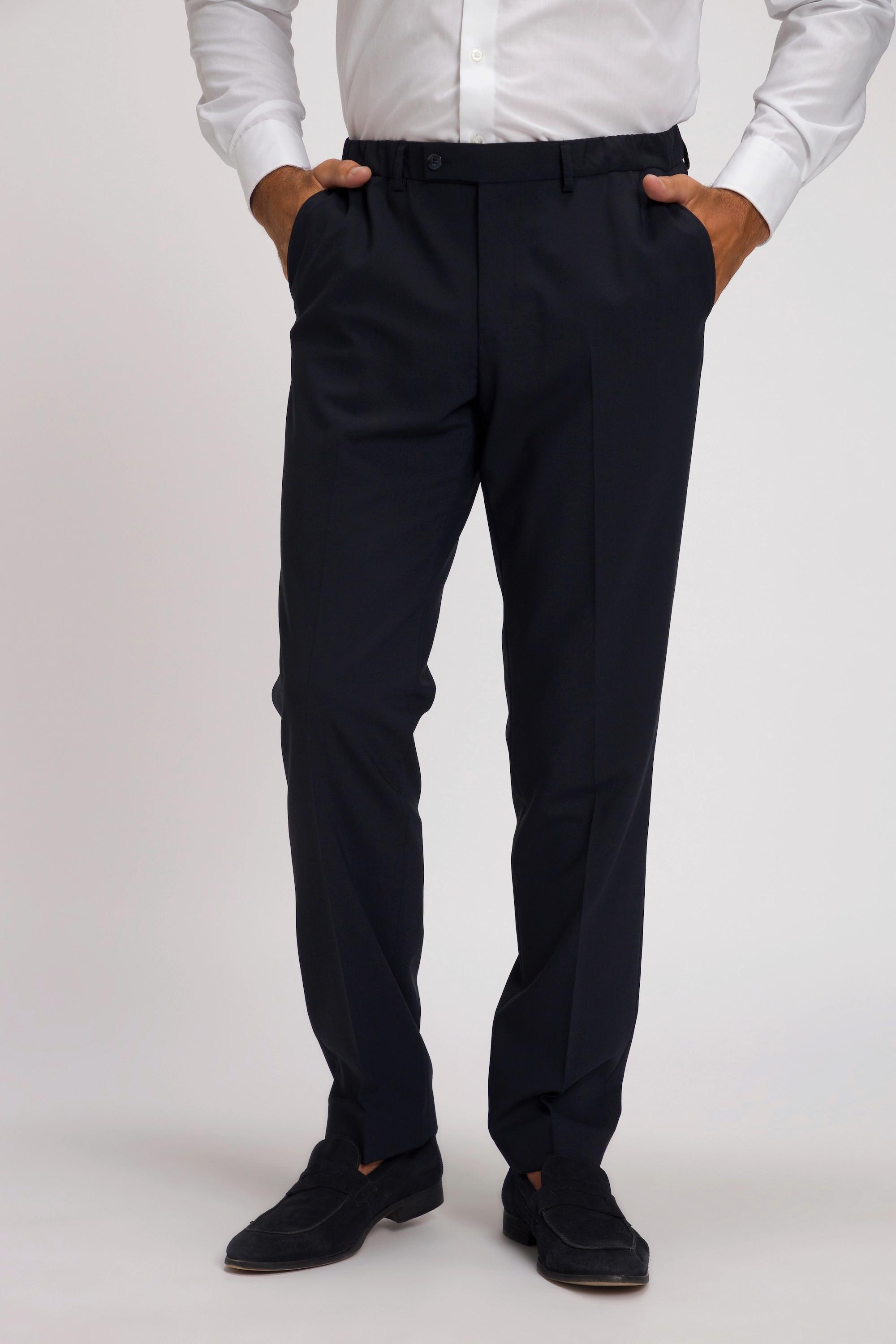 JP1880  Pantaloni per business-attire dalla collezione Zeus di capi coordinati con FLEXNAMIC® e cintura parzialmente elastica, fino alla tg. 72/36 