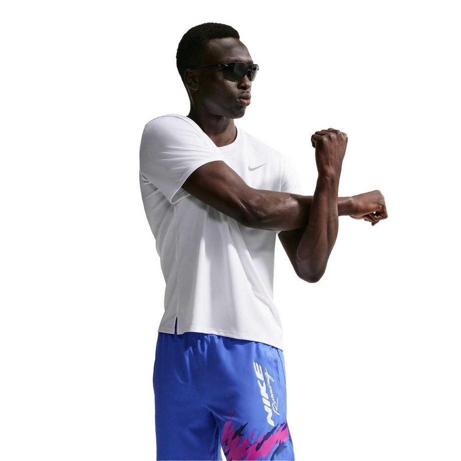 NIKE Pantaloncini Da Corsa Stampa Grafica Drifit  