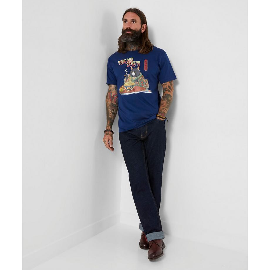Joe Browns T-Shirt Grafico Gatto Brontolone  