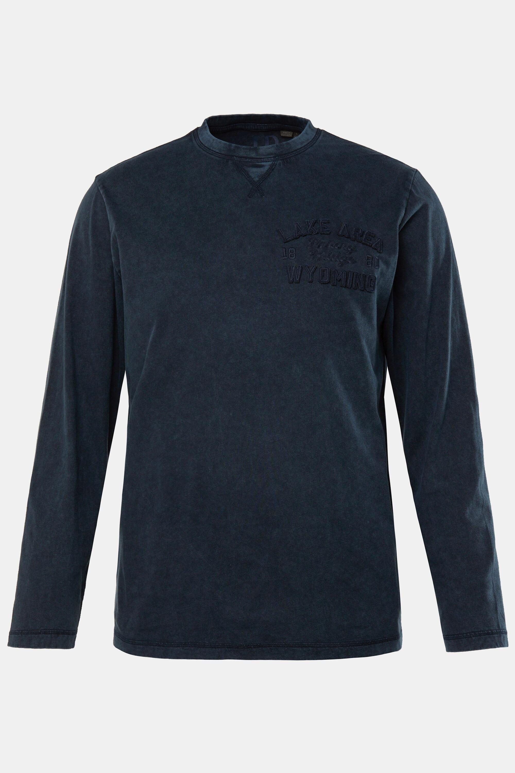 JP1880 T-shirt Manches Longues Look Vintage Broderie  