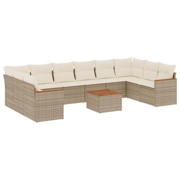 Garten sofagarnitur poly-rattan