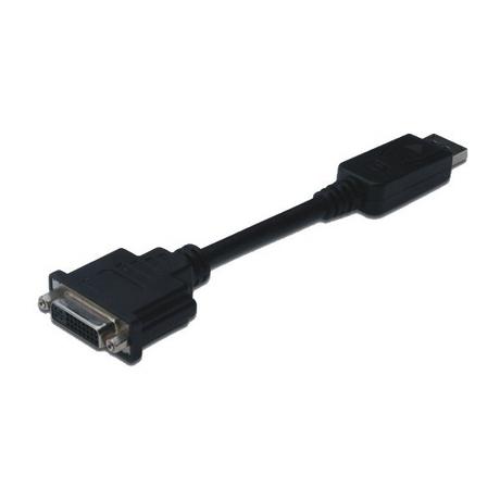 M-CAB  M-Cab DisplayPort - DVI-D (24+1) Adapter, St/Bu, 15cm 