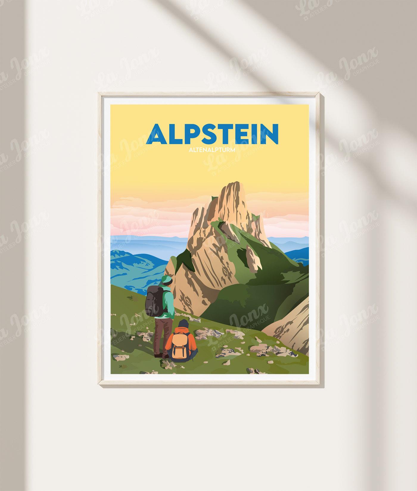 La-Jonx Poster Alpstein  