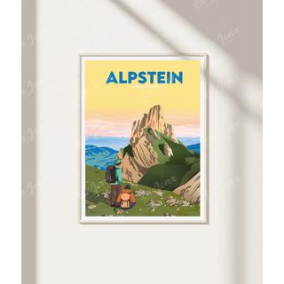 La-Jonx Poster Alpstein  
