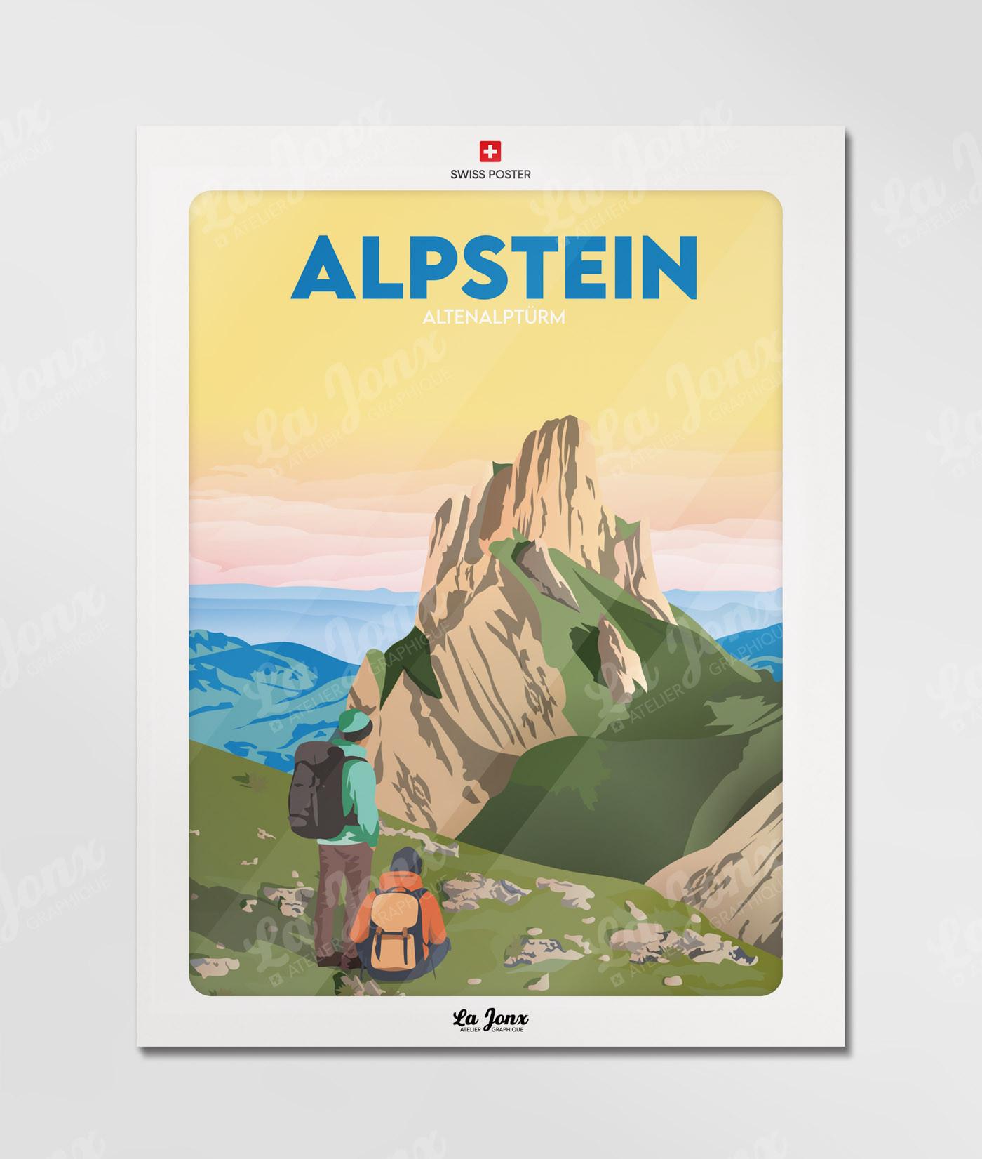 La-Jonx Poster Alpstein  