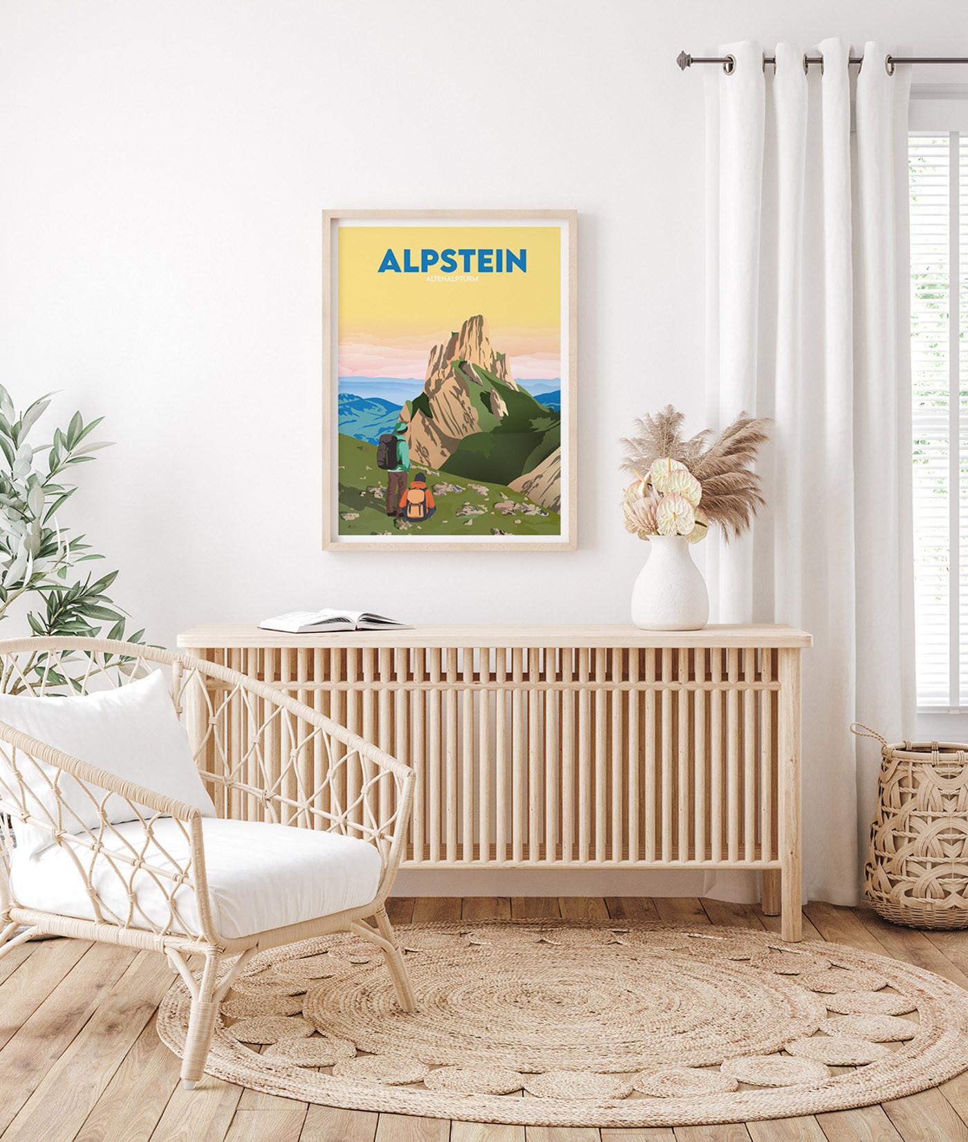 La-Jonx Poster Alpstein  