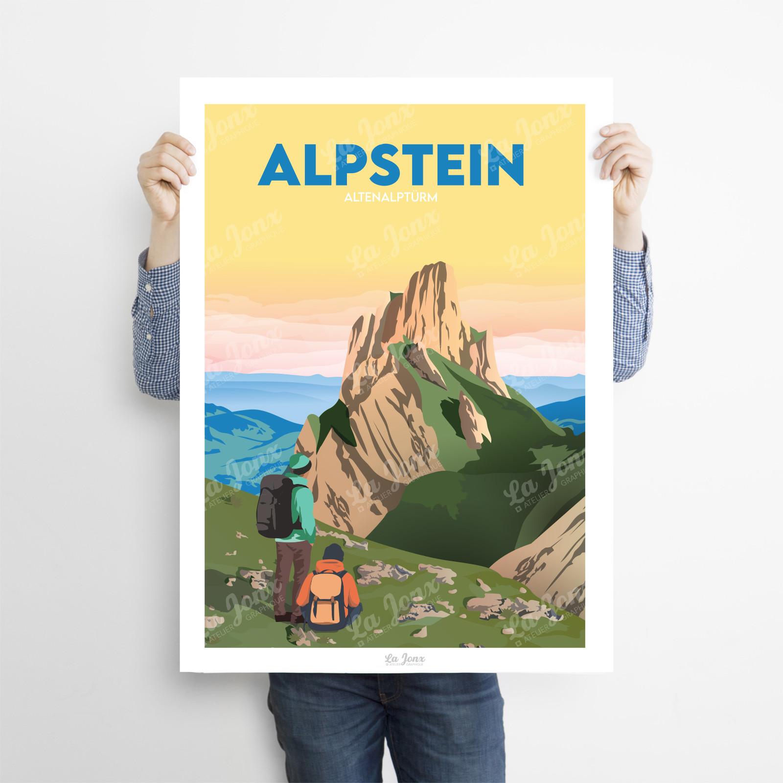 La-Jonx Poster Alpstein  