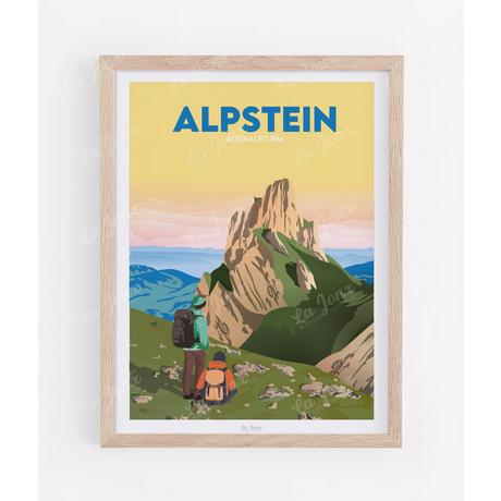 La-Jonx Poster Alpstein  