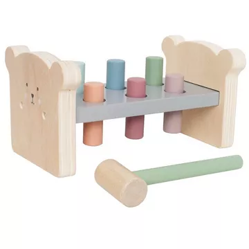 JABADABADO Hammer Bank C2517 Teddy 23x10x11 cm