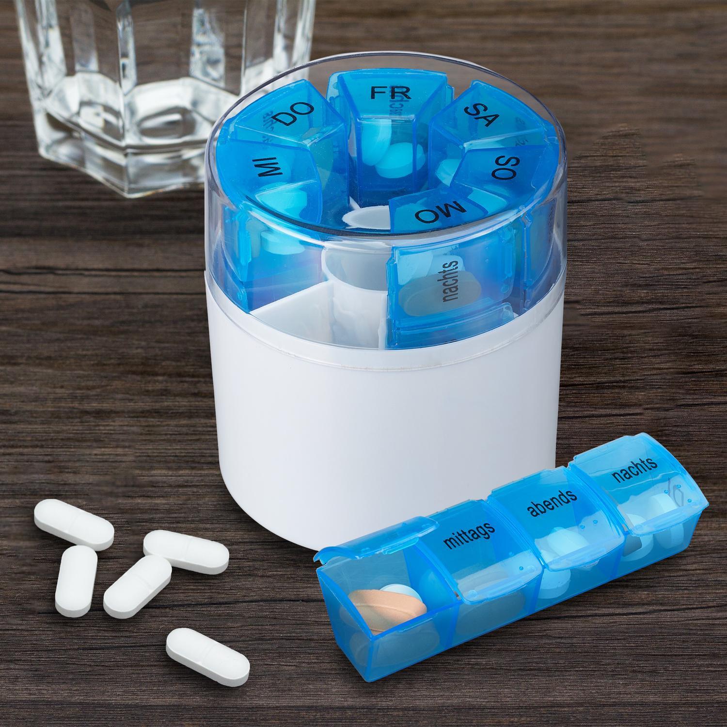 B2X Tablet Box 7 giorni 4 scomparti  